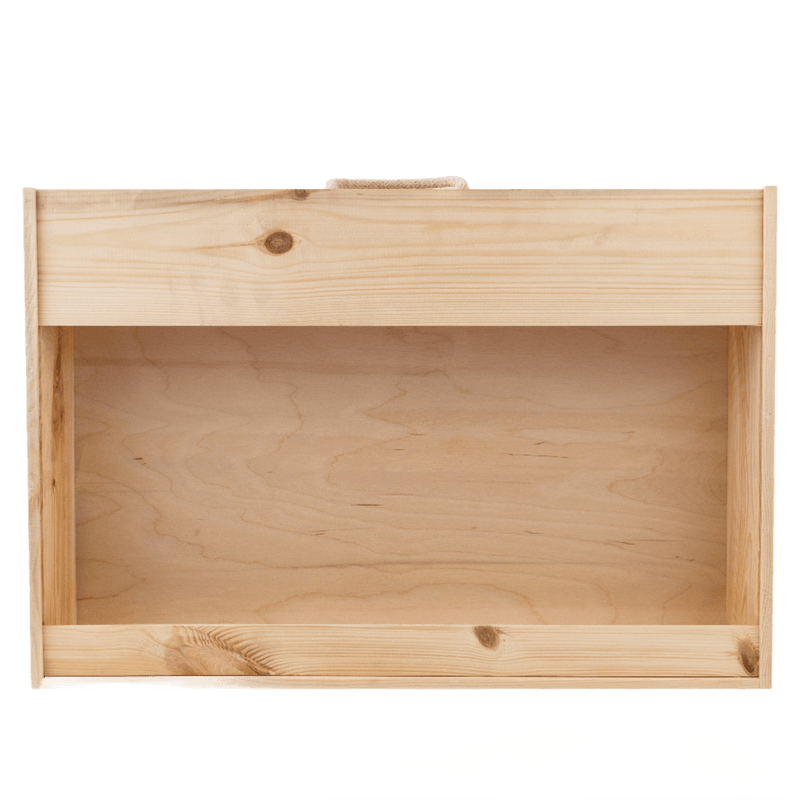 Den Sidste Flaske Vinudstyr Gaveæske i træ til 6 flasker