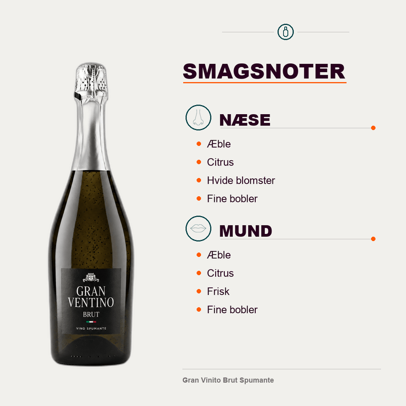 Gran Vinito champagne Gran Vinito Brut Spumante