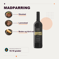 Salena Estate Rødvin Gurra Gurra Creek Shiraz Organic Riverland 2021