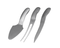 Den Sidste Flaske Haws Santo Cake Server, Knife & Fork Set Silver