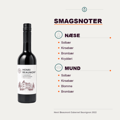 Henri Beaumont Rødvin Henri Beaumont Cabernet Sauvignon 2022