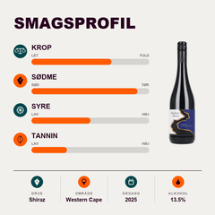 Hidden River Rødvin Hidden River Shiraz 2025