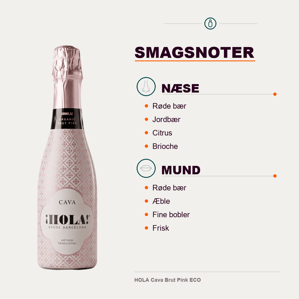 HOLA Cava HOLA Cava Brut Pink ECO