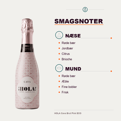 HOLA Cava HOLA Cava Brut Pink ECO