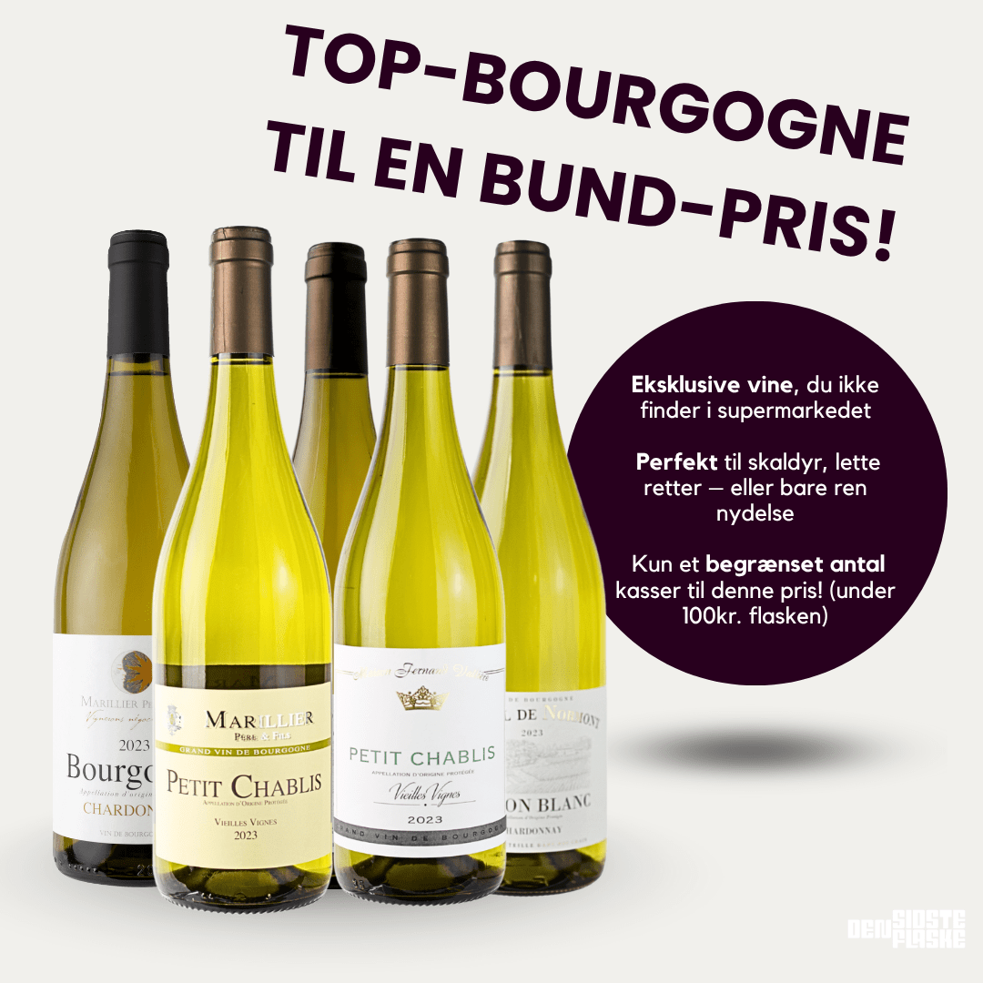 Den Sidste Flaske Mixed Smagekasse Hvid Bourgogne Kassen (6 fl.)