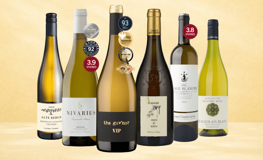 Den Sidste Flaske Hvidvins Smagekasse Hvid Januar Kassen