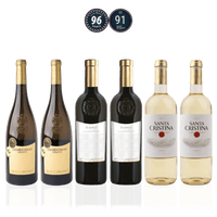 Den Sidste Flaske Hvidvins Smagekasse Hvide Italienske Mestervine - Premium (12 fl.)
