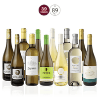 Den Sidste Flaske Hvidvins Smagekasse Hvide Old World vs. New World - Mid-select (12 fl.)