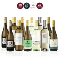 Den Sidste Flaske Hvidvins Smagekasse Hvide Old World vs. New World - Mid-select (12 fl.)