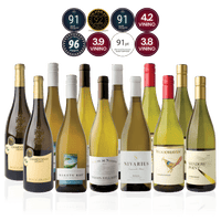 Den Sidste Flaske Hvidvins Smagekasse Hvide Old World vs. New World - Premium (12 fl.)