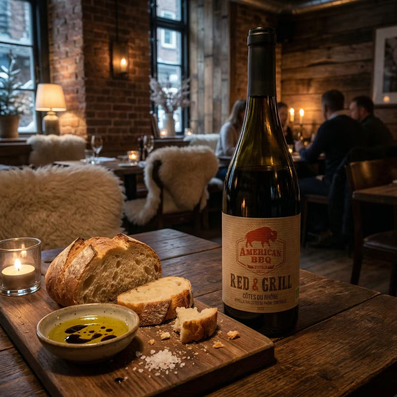 Buffalo Grill Rødvin Côtes du Rhône Red & Grill BBQ Buffalo 2023