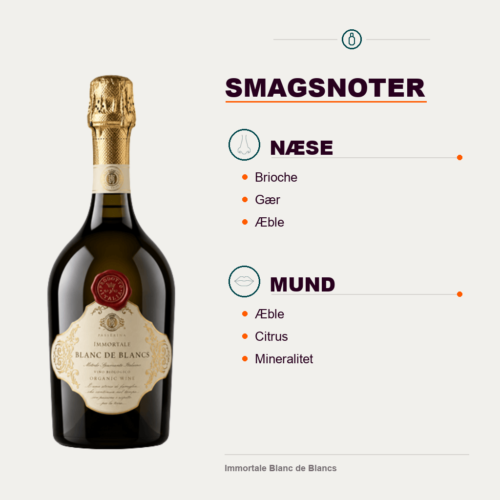 Immortale Mousserende Immortale Blanc de Blancs