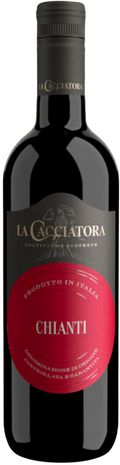 La Cacciatora Rødvin La Cacciatora - Chianti 2023 (egen import + tekst)