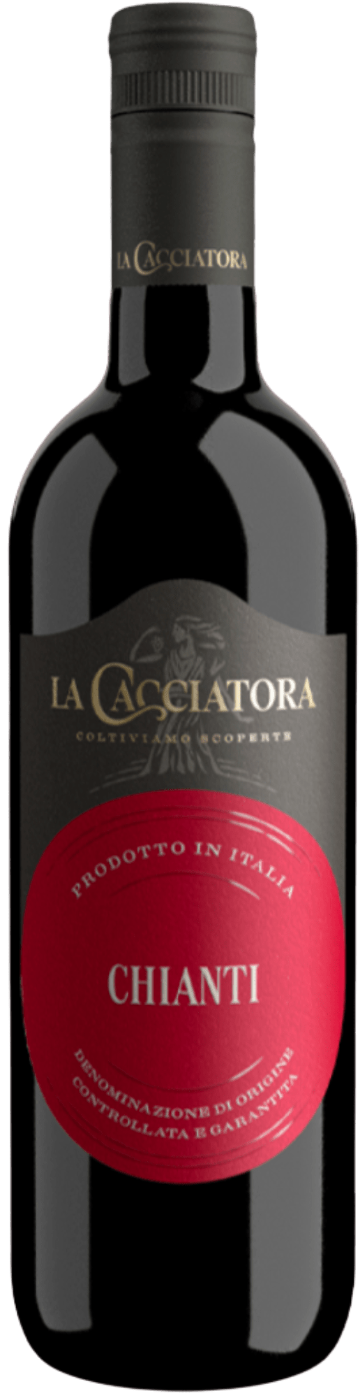 La Cacciatora Rødvin La Cacciatora - Chianti 2023 (egen import + tekst)