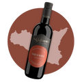 La Cacciatora Rødvin La Cacciatora - Nero D'Avola Sicilia 2023 (egen import + tekst)