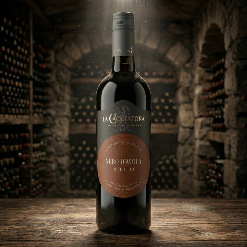 La Cacciatora Rødvin La Cacciatora Nero D'Avola Sicilia 2023
