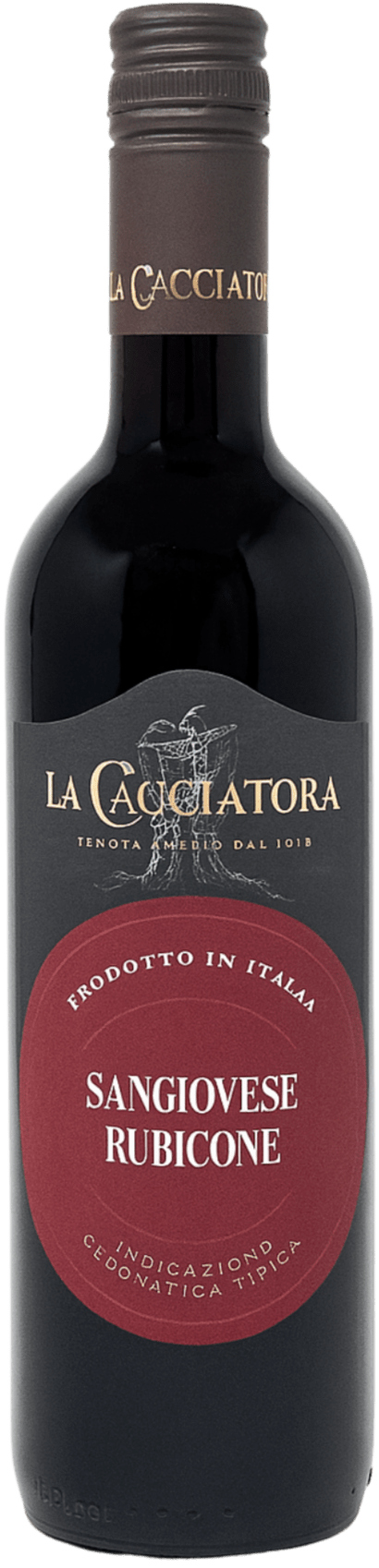 La Cacciatora Rødvin La Cacciatora Sangiovese Rubicone