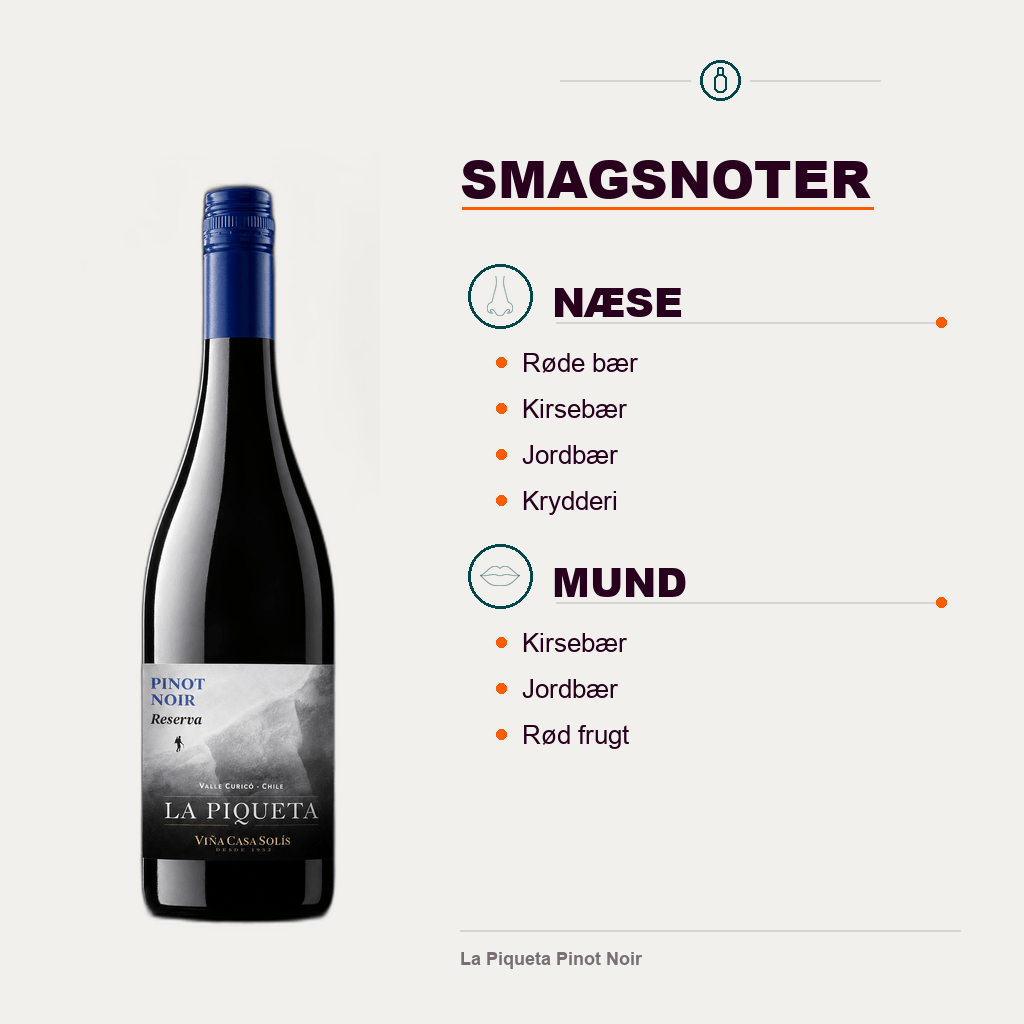 La Piqueta Rødvin La Piqueta Pinot Noir