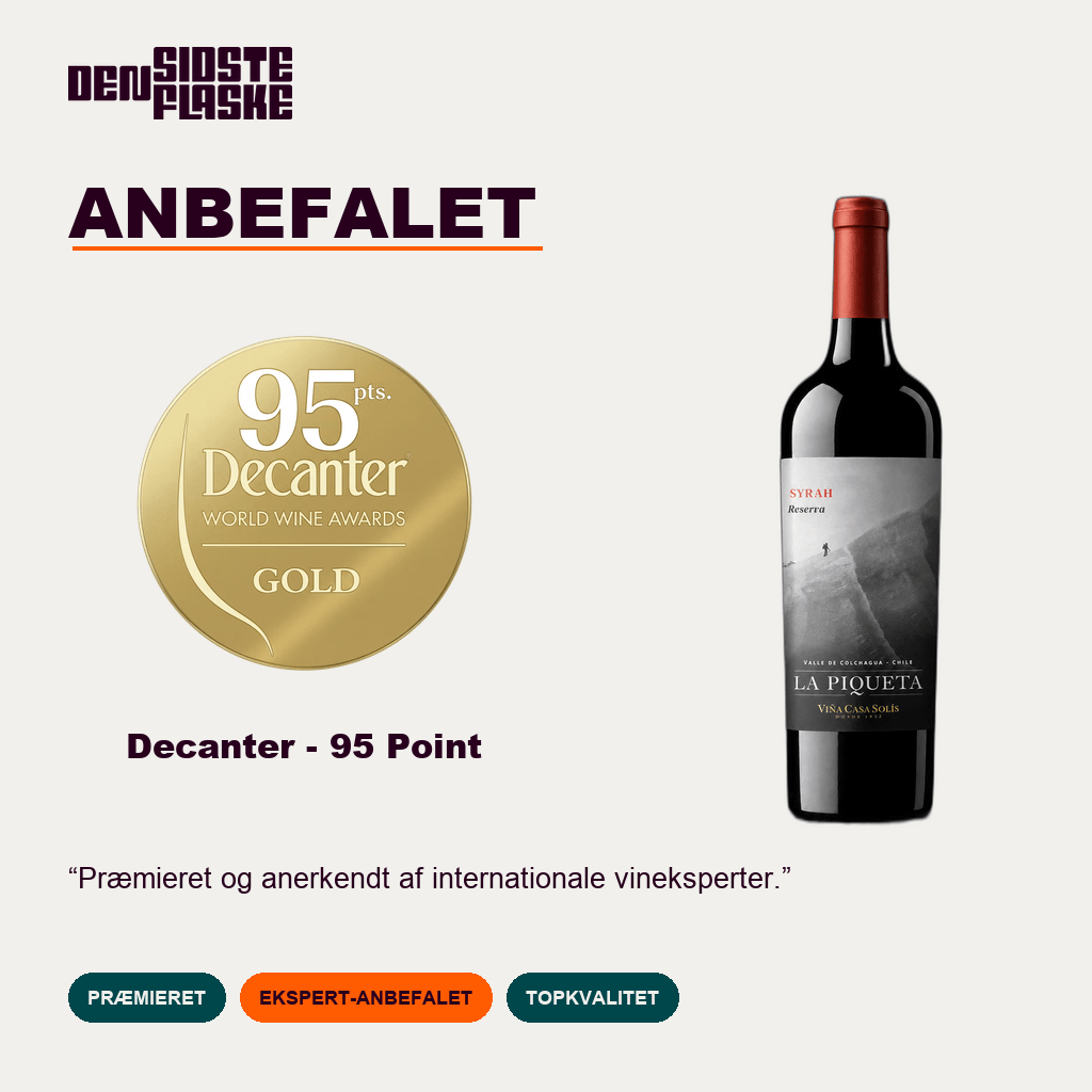 La Piqueta Rødvin La Piqueta Reserva Syrah 2024