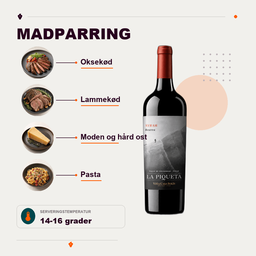 La Piqueta Rødvin La Piqueta Reserva Syrah 2024