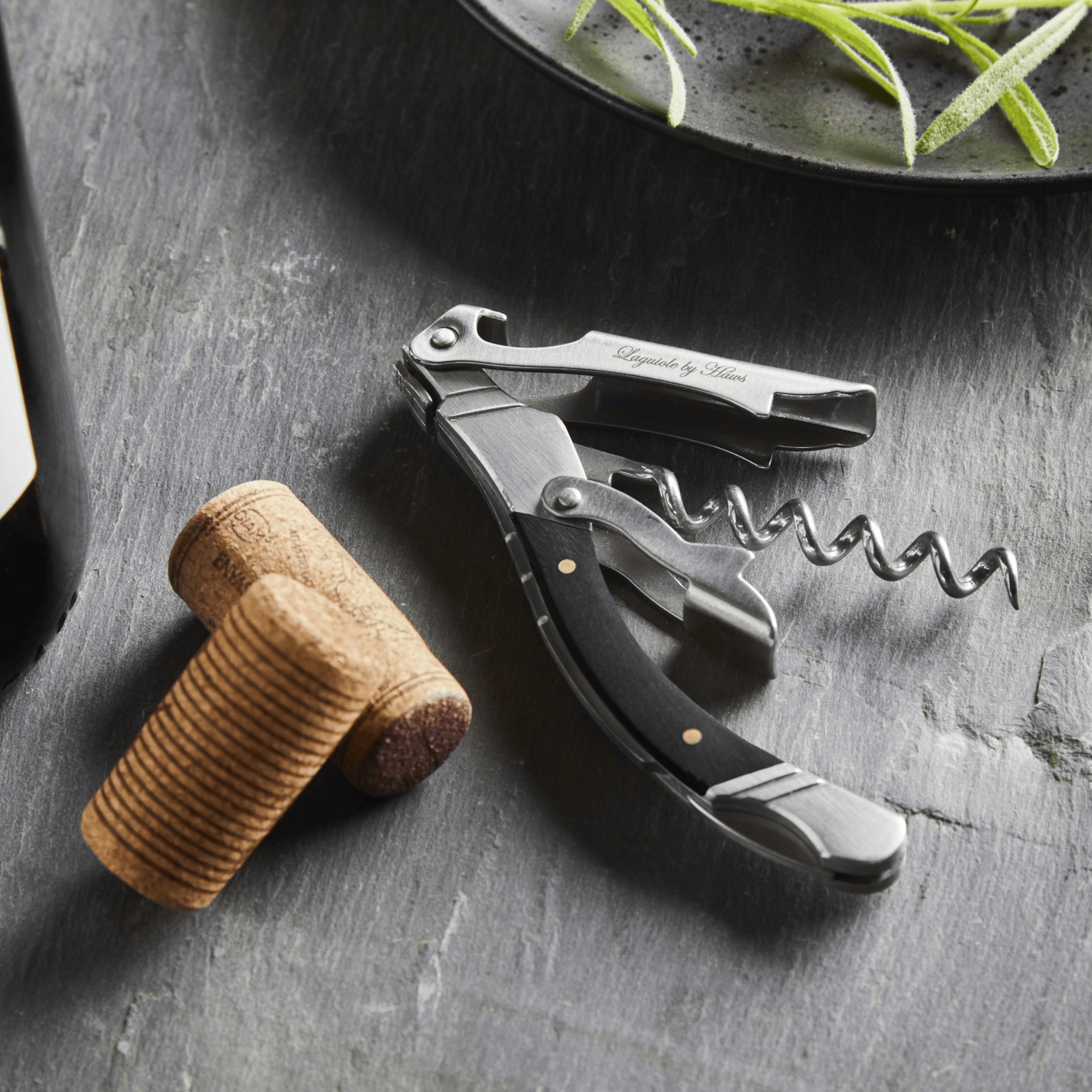 Laguiole Proptrækker Laguiole By Haws Corkscrew Black