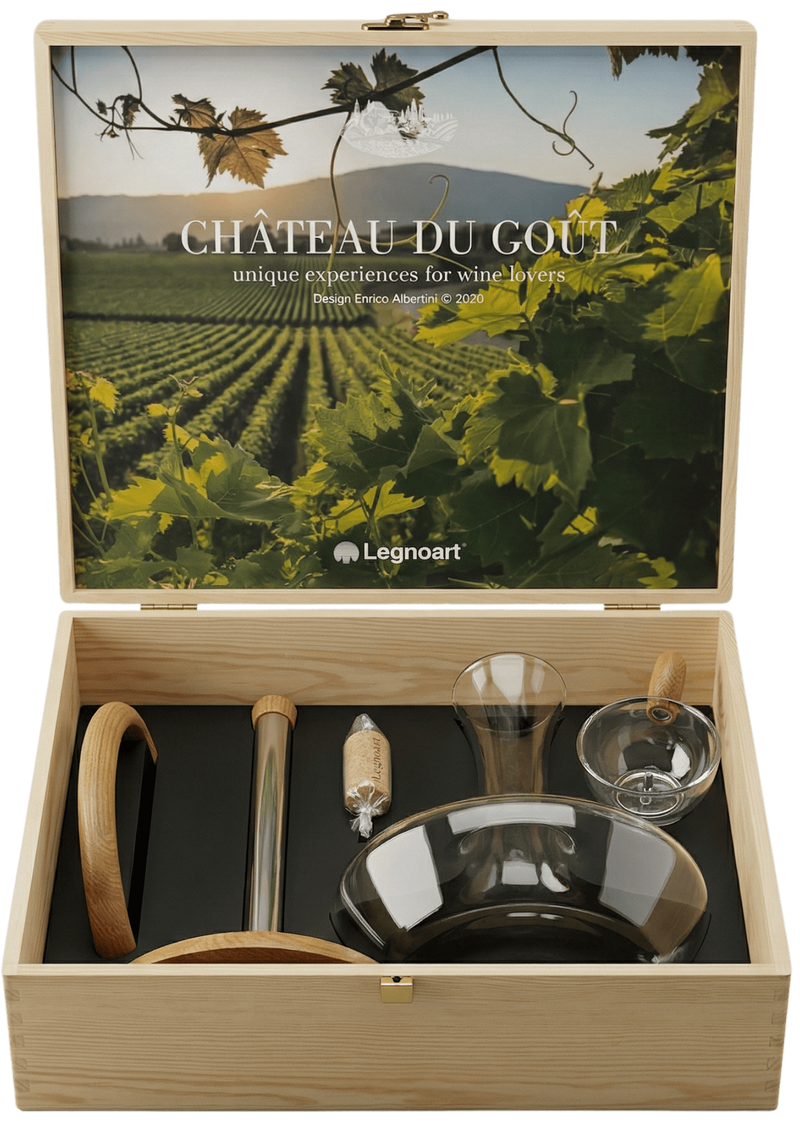 Legnoart Dekanteringskaraffel Legnoart Chateau Du Gout Dekanteringskaraffel