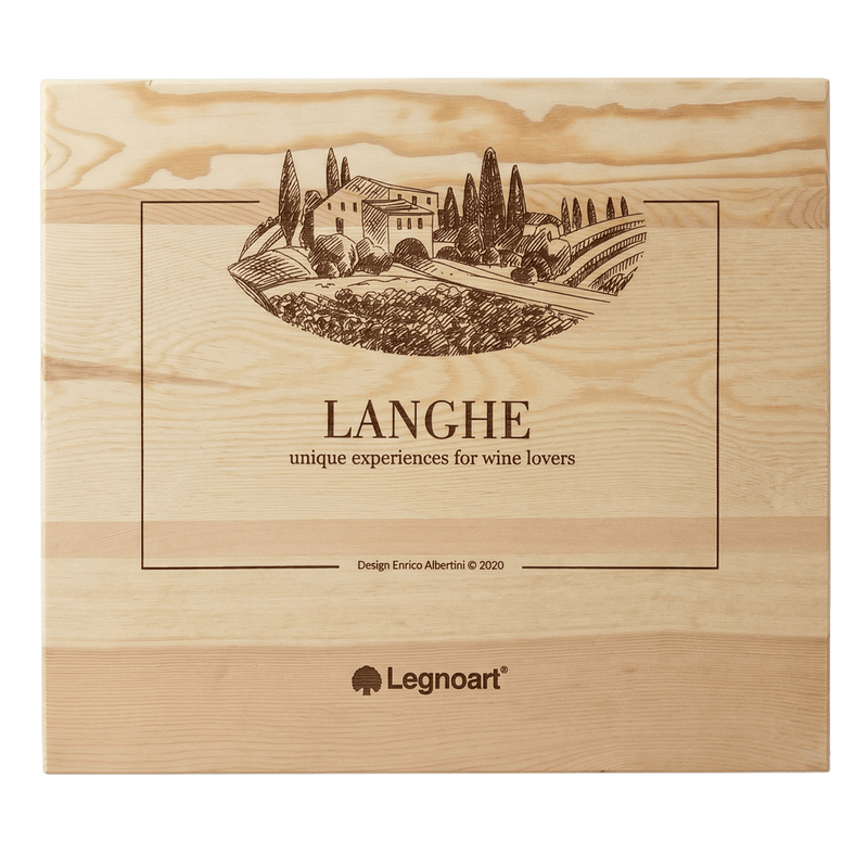 Legnoart Dekanteringskaraffel Legnoart Langhe Vin Dekantering sæt