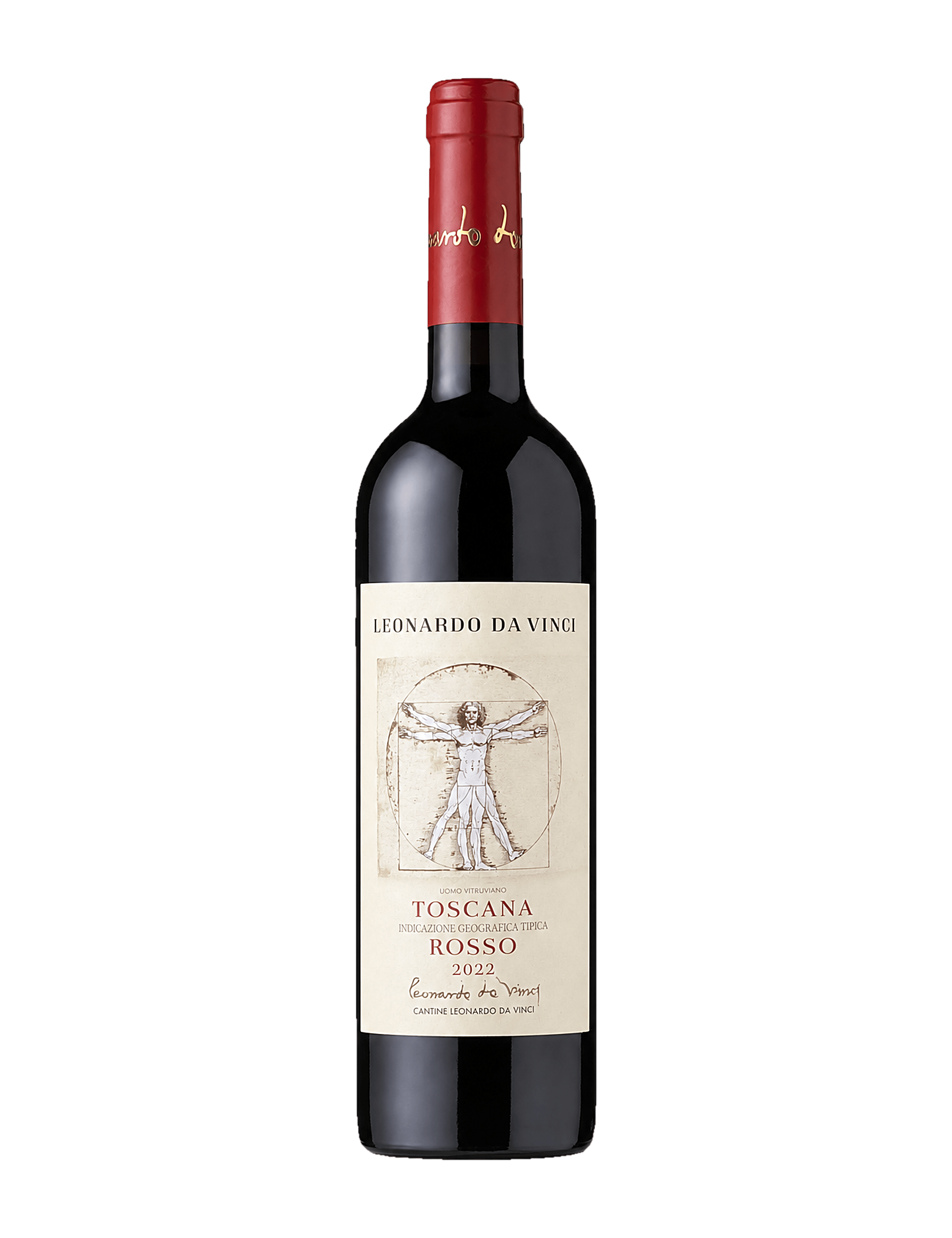 Cantine Leonardo da Vinci Rødvin Leonardo da Vinci - Toscana Rosso IGT 2022