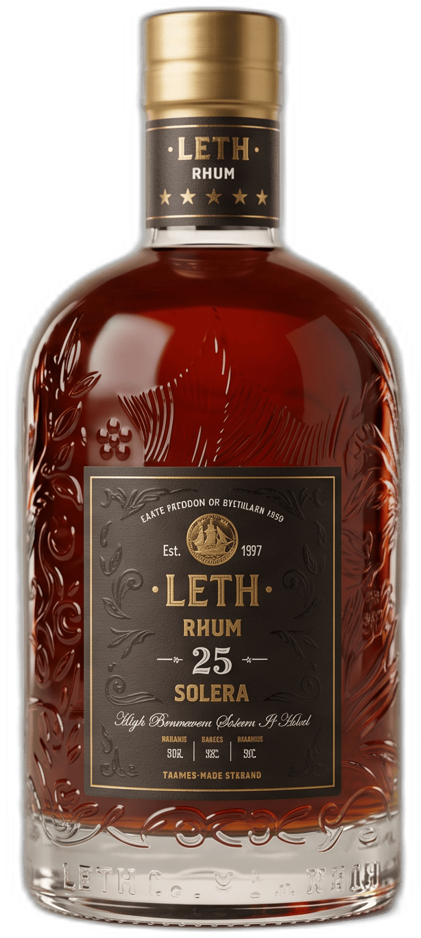 Den Sidste Flaske Rom Leth Rhum D' Haiti Solera 25 Rom