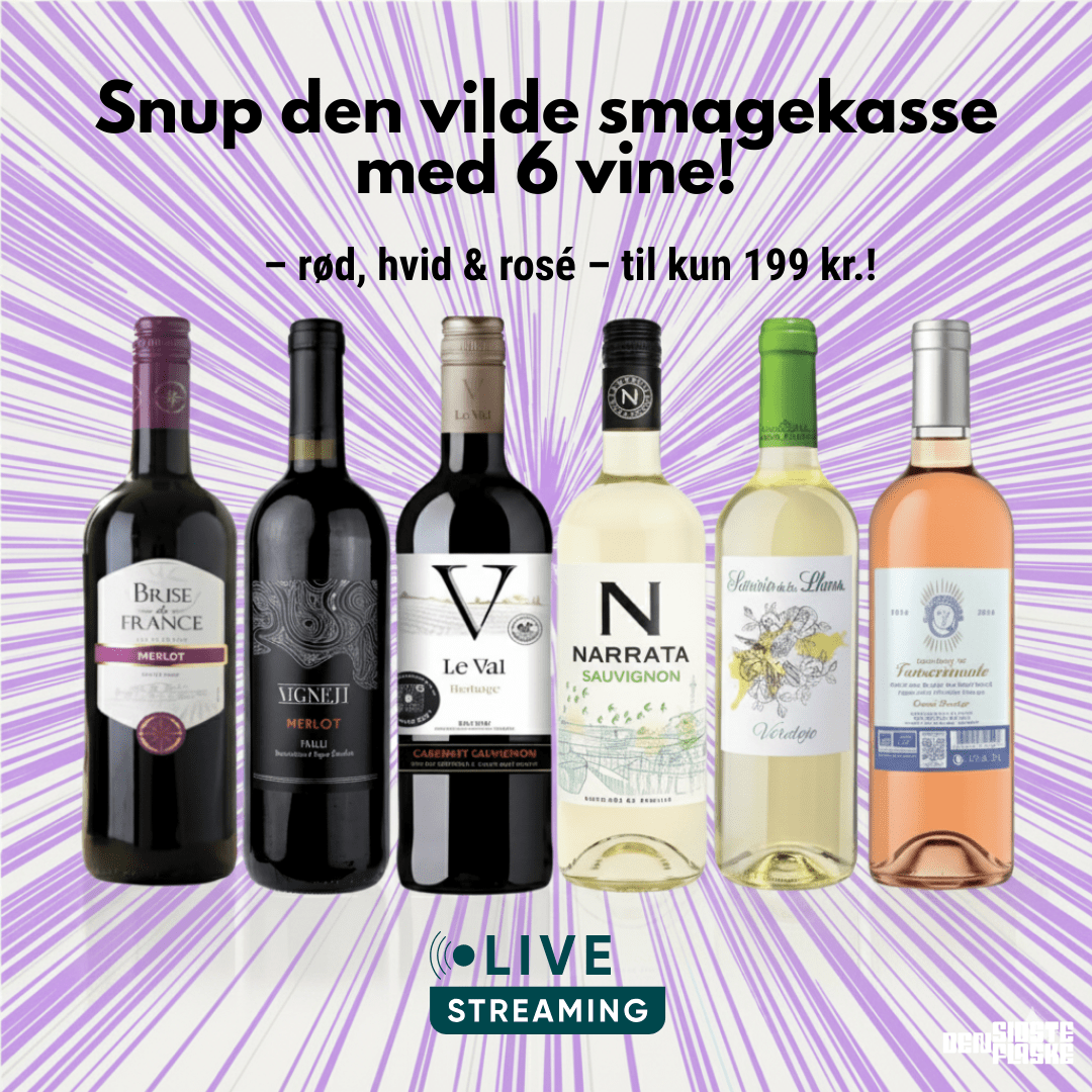 Den Sidste Flaske Mixed Smagekasse Livebaskeren