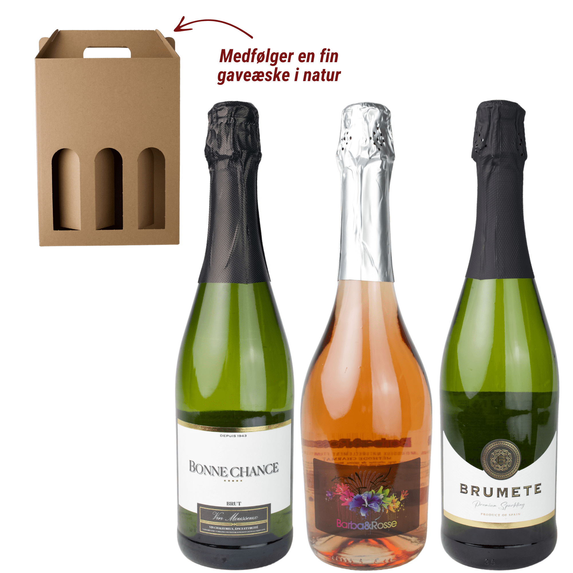 Bodegas López Morenas Mousserende Smagekasse López Morenas Gaven (3 fl.)