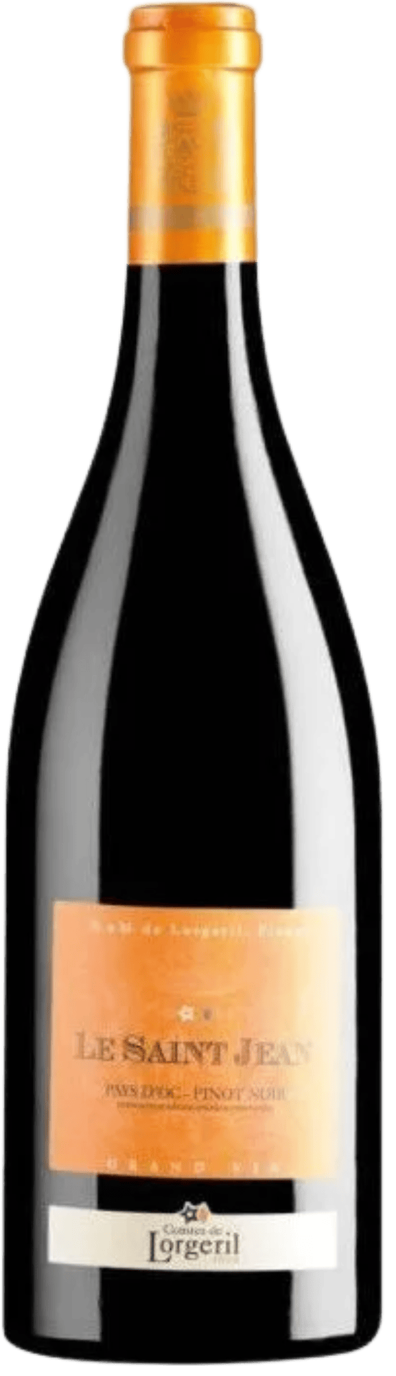 Famille de Lorgeril Rødvin Lorgeril Le Saint Jean Pinot Noir Pays D'oc 2014