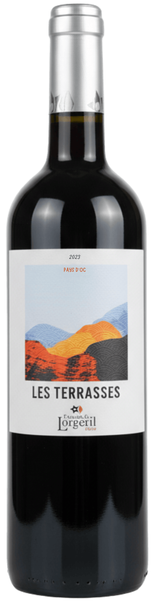 Famille de Lorgeril Rødvin Lorgeril Les Terrasses Rouge Pays D'oc 2023