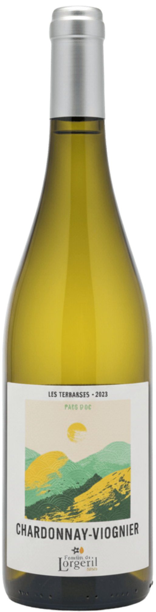 Famille de Lorgeril Hvidvin Lorgeril Les Terrasses Viognier Chardonnay Pays D'oc 2023