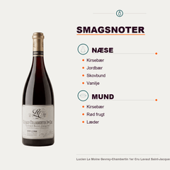 Lucien Le Moine Rødvin Lucien Le Moine Gevrey-Chambertin 1er Cru Lavaut Saint-Jacques 2021