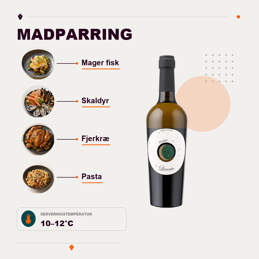 Lunate Hvidvin Lunate Fiano IGT Terre Siciliane