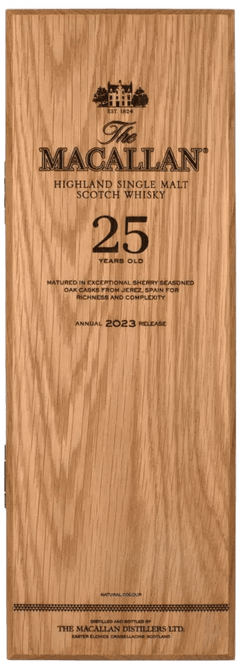 Macallan Whisky Macallan Sherry Oak 25 YO