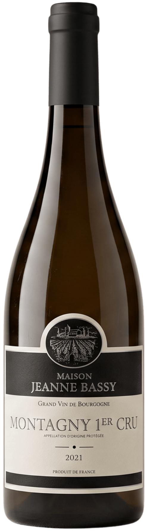 Maison Jeanne Bassy Hvidvin Maison Jeanne Bassy Montagny 1'er Cru 2021