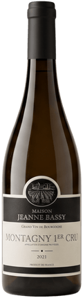 Maison Jeanne Bassy Hvidvin Maison Jeanne Bassy Montagny 1'er Cru 2021