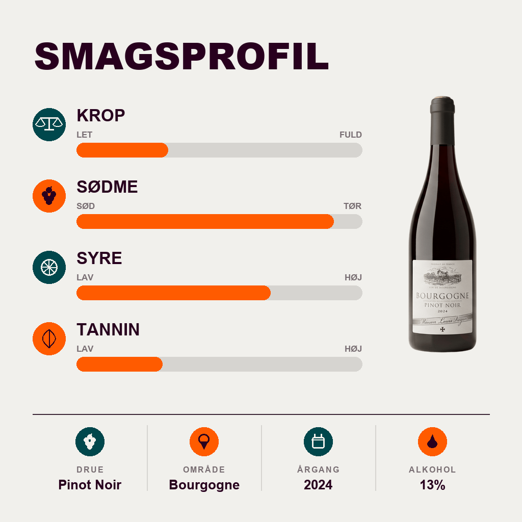 Maison Louis Verjon Rødvin Maison Louis Verjon Bourgogne Pinot Noir 2024