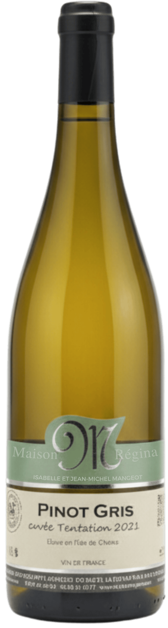 Domaine Regina Hvidvin Maison Regina Pinot Gris Cuvée Tentation 2021 (ændre billede)