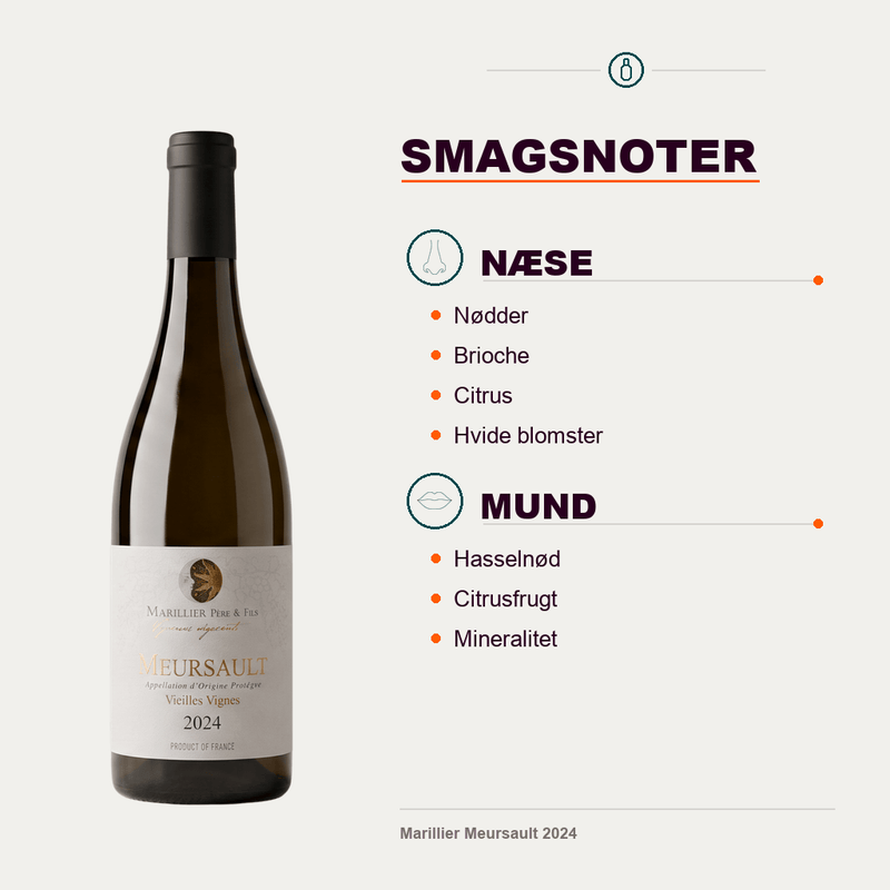 SARL De Rochebin Hvidvin Marillier Meursault 2024