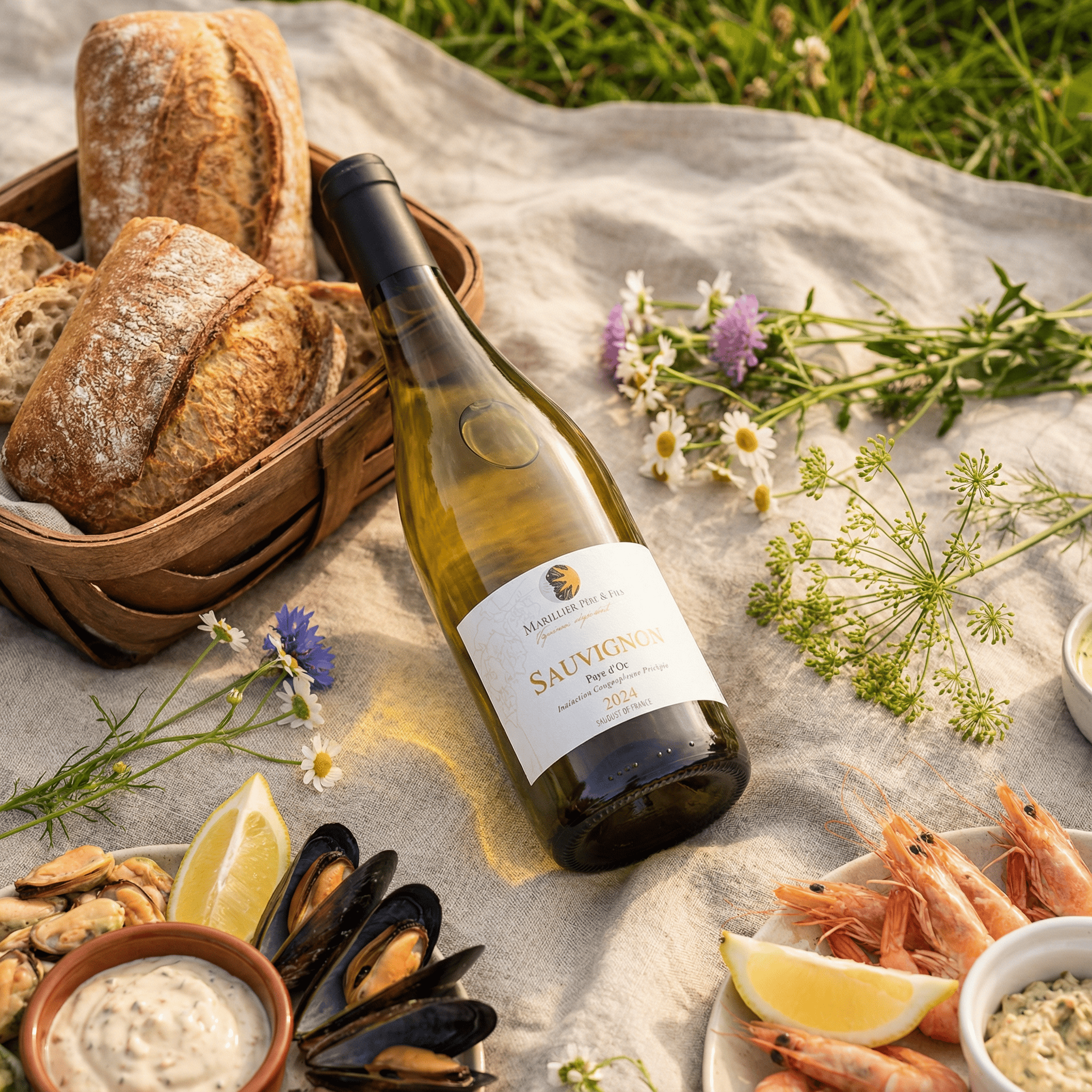 Marillier Pere & Fils Hvidvin Marillier Pere & Fils IGP Sauvignon Blanc 2024