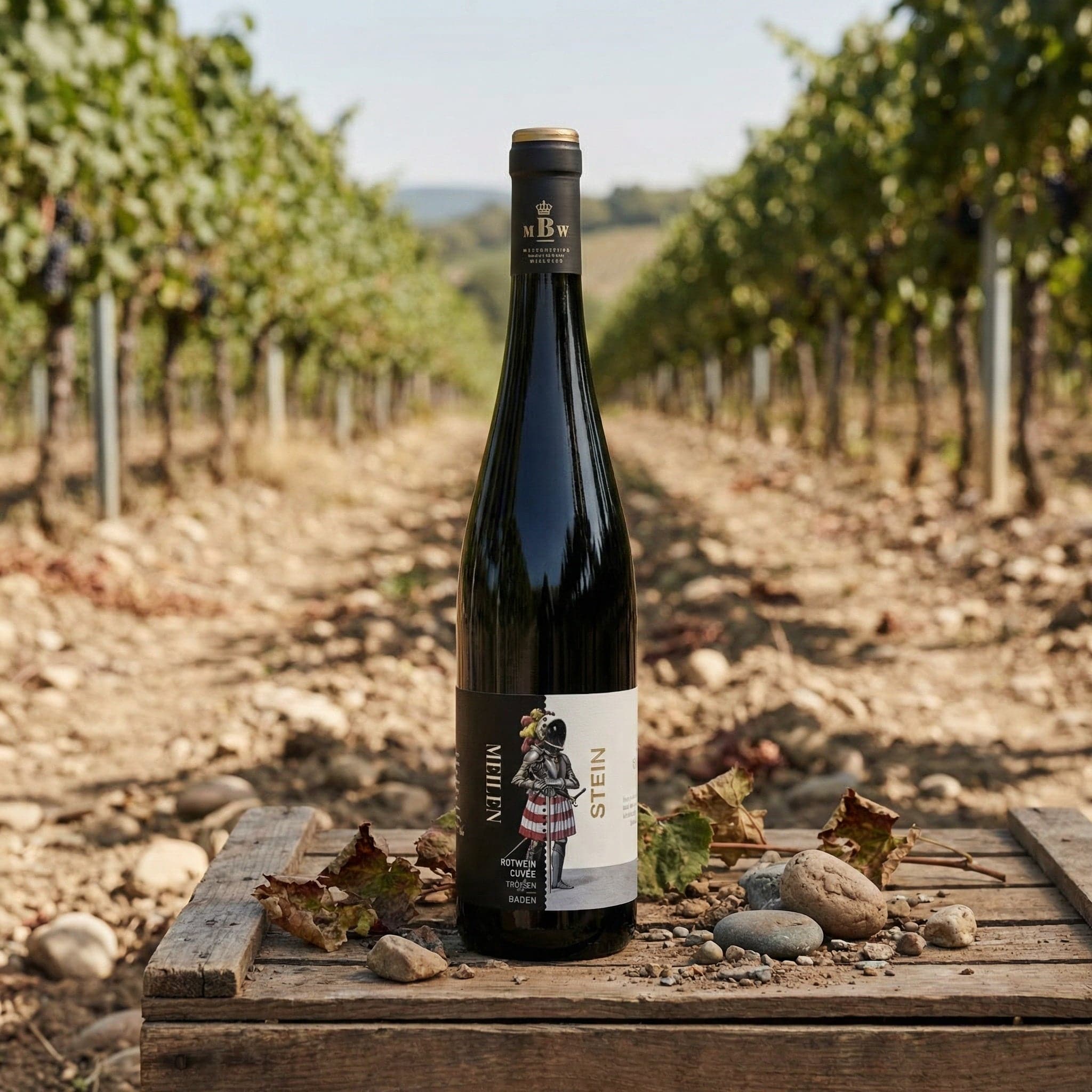 Markgraf von Baden Rødvin Markgraf von Baden Meilen Stein Cuvée Trocken 2017