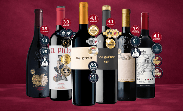 Den Sidste Flaske Rødvins Smagekasse Medalje Kassen