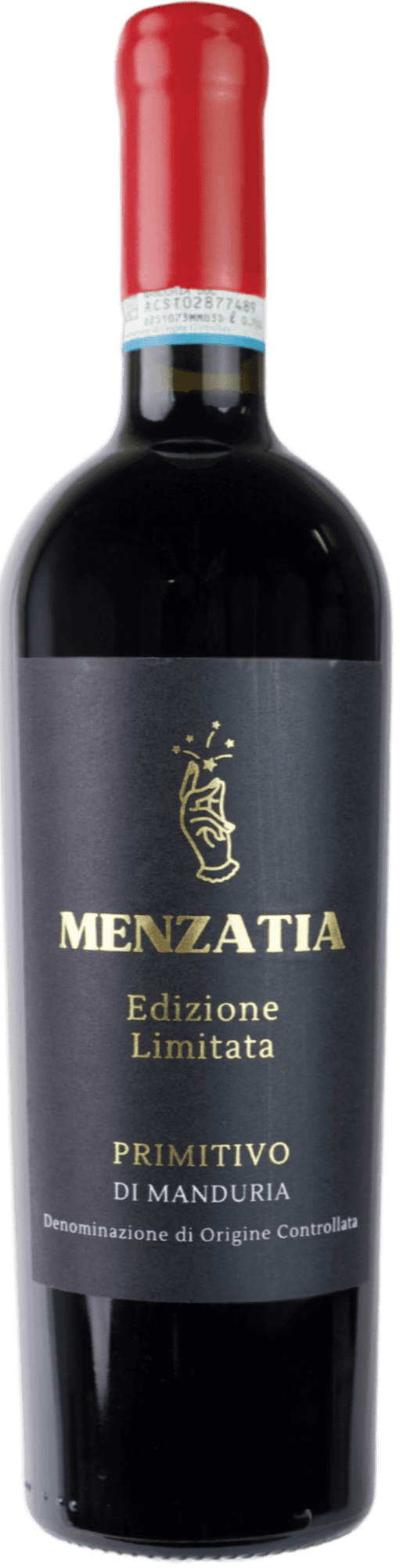 Menzatia Rødvin Menzatia Edizione Limitata Primitivo Di Manduria 2024 (klar)