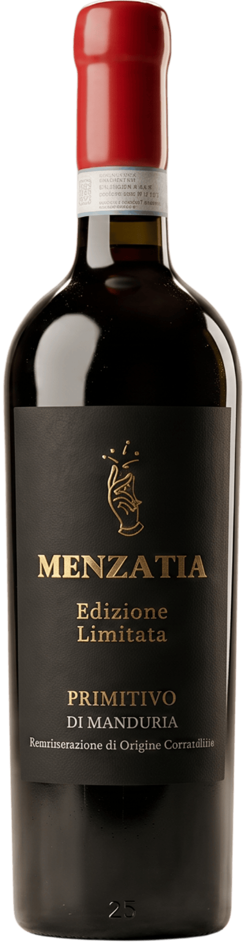 Menzatia Rødvin Menzatia Edizione Limitata Primitivo Di Manduria 2025