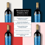Menzatia Rødvin Menzatia Krotos Primitivo 2023