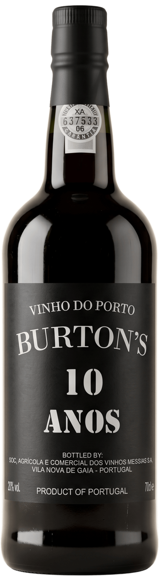 Den Sidste Flaske Messias Port Tawny 10 Anos Burtons