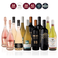 Den Sidste Flaske Mixed Smagekasse Mixed Old World vs. New World - Premium (12 fl.)